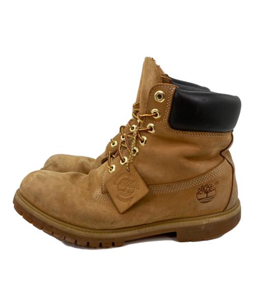 Timberland（ティンバーランド）Timberland (ティンバーランド) レースアップウォータープルーフブーツ ベージュ サイズ:27.5の古着・服飾アイテム