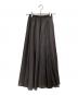 M'S GRACY (エムズグレイシー) ロングプリーツスカート ブラウン サイズ:36：5000円