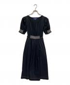 M'S GRACYエムズグレイシー）の古着「切替ワンピース」｜ブラック