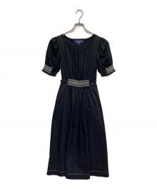 M'S GRACY（エムズグレイシー）の古着「切替ワンピース」｜ブラック