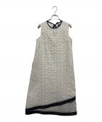 M'S GRACYエムズグレイシー）の古着「ノースリーブワンピース」｜ホワイト