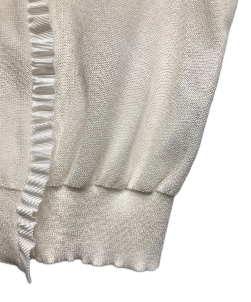 M'S GRACY（エムズグレイシー）M'S GRACY (エムズグレイシー) ニットカーディガン ホワイト サイズ:38の古着・服飾アイテム