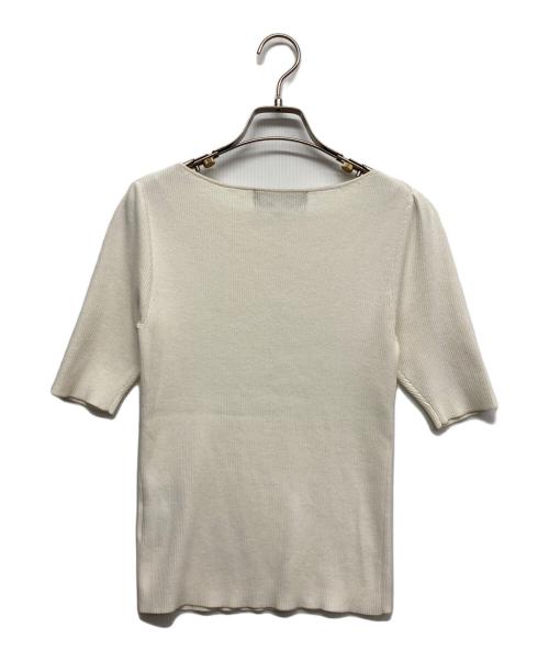 M'S GRACY（エムズグレイシー）M'S GRACY (エムズグレイシー) 刺繍カットソー ホワイト サイズ:38の古着・服飾アイテム