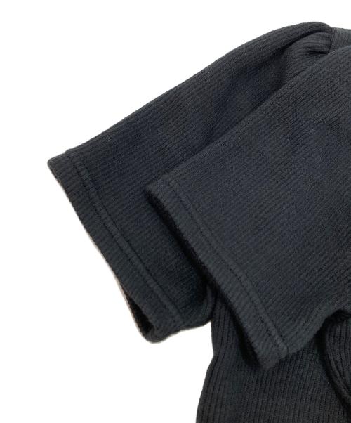 M'S GRACY（エムズグレイシー）M'S GRACY (エムズグレイシー) フリルカットソー ブラック サイズ:38の古着・服飾アイテム