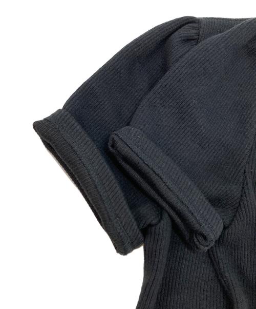 M'S GRACY（エムズグレイシー）M'S GRACY (エムズグレイシー) フリルカットソー ブラック サイズ:38の古着・服飾アイテム