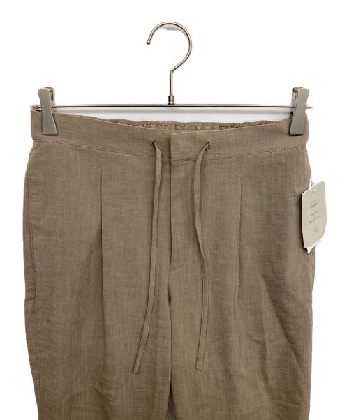 BEAUTY&YOUTH（ビューティーアンドユース）BEAUTY&YOUTH (ビューティーアンドユース) フルフラン ソロ 1P テーパードパンツ ブラウン サイズ:S 未使用品の古着・服飾アイテム