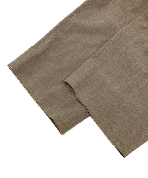 BEAUTY&YOUTH（ビューティーアンドユース）BEAUTY&YOUTH (ビューティーアンドユース) フルフラン ソロ 1P テーパードパンツ ブラウン サイズ:S 未使用品の古着・服飾アイテム