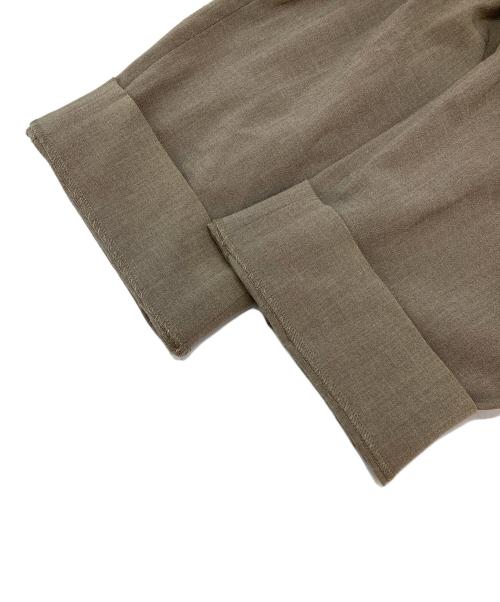 BEAUTY&YOUTH（ビューティーアンドユース）BEAUTY&YOUTH (ビューティーアンドユース) フルフラン ソロ 1P テーパードパンツ ブラウン サイズ:S 未使用品の古着・服飾アイテム