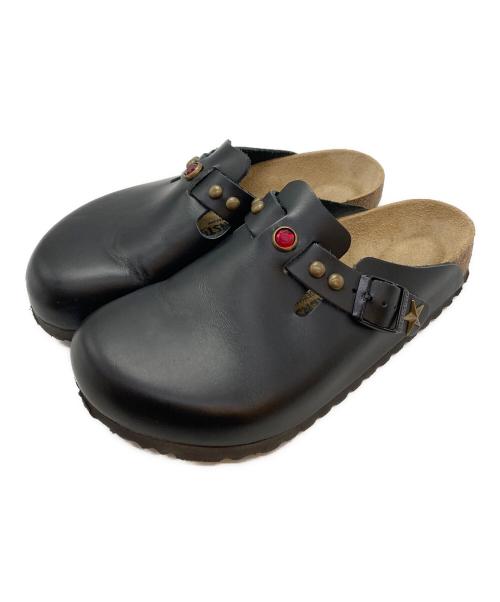 BIRKENSTOCK（ビルケンシュトック）BIRKENSTOCK (ビルケンシュトック) スタッズサンダル ブラック サイズ:250の古着・服飾アイテム