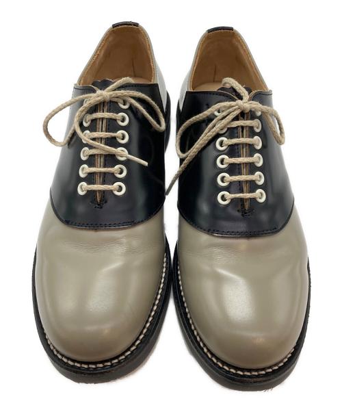 REGAL（リーガル）REGAL (リーガル) レースアップシューズ ブラック×ベージュ サイズ:25の古着・服飾アイテム
