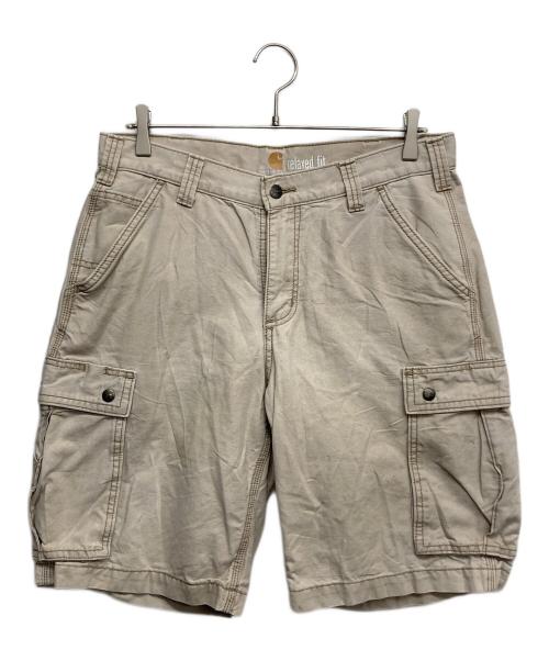 CarHartt（カーハート）CarHartt (カーハート) ハーフパンツ ベージュ サイズ:W33の古着・服飾アイテム
