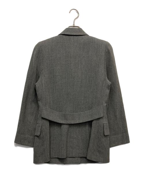 FOXEY（フォクシー）FOXEY (フォクシー) テーラードジャケット グレー サイズ:40の古着・服飾アイテム
