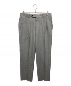 B*G様 80s Christian Dior グレー スラックス 中古・古着通販】Dior (ディオール) パイソン柄スラックス ブラック