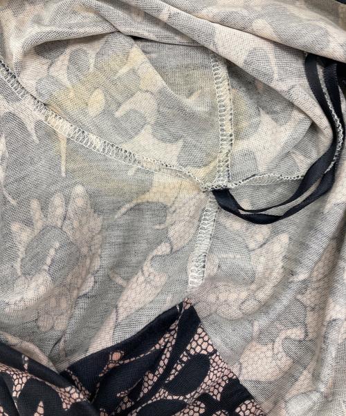 DIANE VON FURSTENBERG（ダイアンフォンファステンバーグ）DIANE VON FURSTENBERG (ダイアンフォンファステンバーグ) カシュクールシルクワンピース ブラック サイズ:6の古着・服飾アイテム