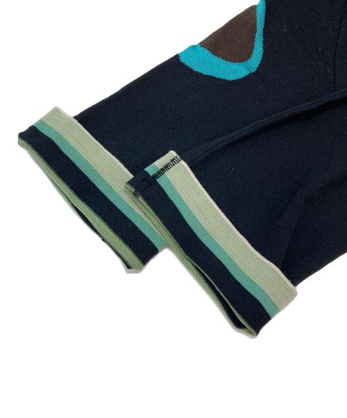 missoni（ミッソーニ）MISSONI (ミッソーニ) ニットワンピース ブルー サイズ:38の古着・服飾アイテム