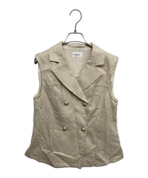 Diagram（ダイアグラム）Diagram (ダイアグラム) ジレ ベージュ サイズ:38の古着・服飾アイテム