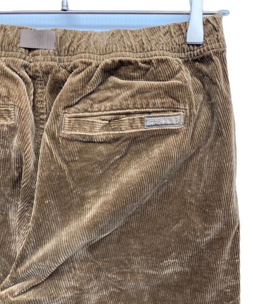 GRAMICCI（グラミチ）GRAMICCI (グラミチ) コーデュロイパンツ ブラウン サイズ:FREEの古着・服飾アイテム