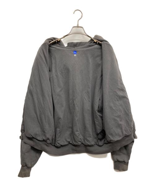 YZY（イージー）YZY (イージー) GAP ZIP-UP HOODIE グレー サイズ:Mの古着・服飾アイテム