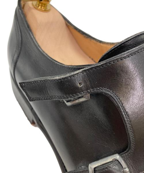 Stefano Bemer（ステファノ ベーメル）Stefano Bemer (ステファノ ベーメル) モンクストラップシューズ ブラック サイズ:42.5の古着・服飾アイテム