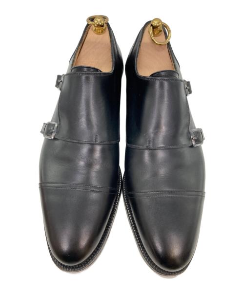 Stefano Bemer（ステファノ ベーメル）Stefano Bemer (ステファノ ベーメル) モンクストラップシューズ ブラック サイズ:42.5の古着・服飾アイテム