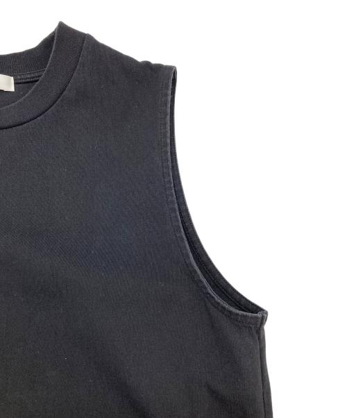 MACPHEE（マカフィー）MACPHEE (マカフィー) サイロプレミアム アシンメトリーギャザーワンピース ブラック サイズ:36の古着・服飾アイテム