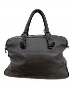 PELLE MORBIDAペッレモルビダ）の古着「レザートートバッグ」｜ブラック