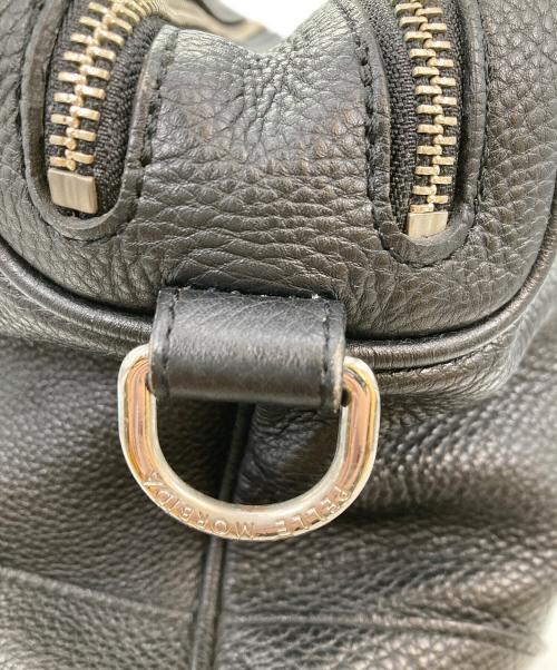 PELLE MORBIDA（ペッレモルビダ）PELLE MORBIDA (ペッレモルビダ) レザートートバッグ ブラックの古着・服飾アイテム
