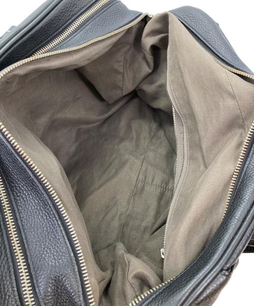 PELLE MORBIDA（ペッレモルビダ）PELLE MORBIDA (ペッレモルビダ) レザートートバッグ ブラックの古着・服飾アイテム