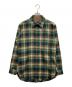 PENDLETON（ペンドルトン）の古着「70‘ｓ～80‘ｓチェックネルシャツ」｜グリーン