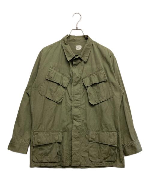 US ARMY（ユーエスアーミー）US ARMY (ユーエスアーミー) jungle fatigue jacket グリーン サイズ:MEDIUM-REGULARの古着・服飾アイテム