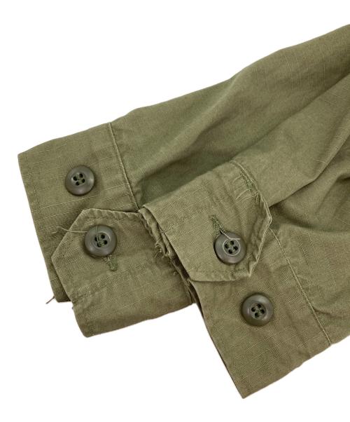 US ARMY（ユーエスアーミー）US ARMY (ユーエスアーミー) jungle fatigue jacket グリーン サイズ:MEDIUM-REGULARの古着・服飾アイテム