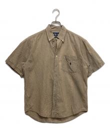 RALPH LAUREN（ラルフローレン）の古着「半袖シャツ」｜ブラウン
