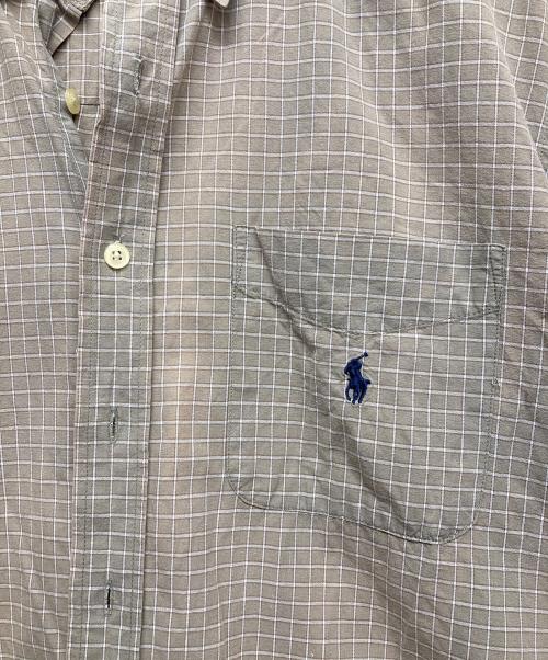 RALPH LAUREN（ラルフローレン）RALPH LAUREN (ラルフローレン) 半袖シャツ ブラウン サイズ:Mの古着・服飾アイテム