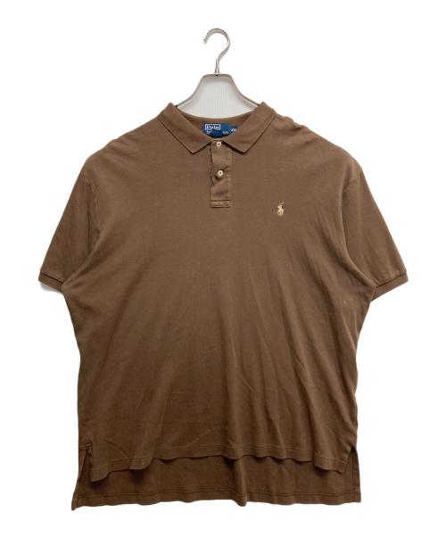 POLO RALPH LAUREN（ポロ・ラルフローレン）POLO RALPH LAUREN (ポロ・ラルフローレン) ポロシャツ ブラウン サイズ:XXLの古着・服飾アイテム