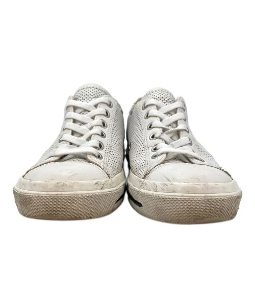 DIESEL（ディーゼル）DIESEL (ディーゼル) レザースニーカー ホワイト サイズ:23の古着・服飾アイテム