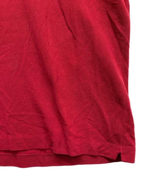 LACOSTE（ラコステ）LACOSTE (ラコステ) ポロシャツ レッド サイズ:XXLの古着・服飾アイテム
