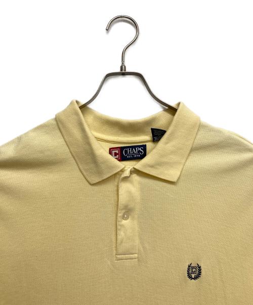 CHAPS（チャップス）CHAPS (チャップス) ポロシャツ イエロー サイズ:XLTの古着・服飾アイテム