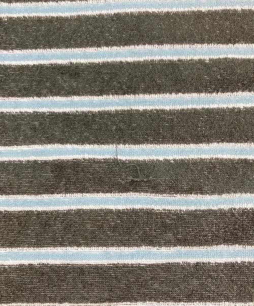 stussy（ステューシー）stussy (ステューシー) ボーダーTシャツ グリーン サイズ:Mの古着・服飾アイテム