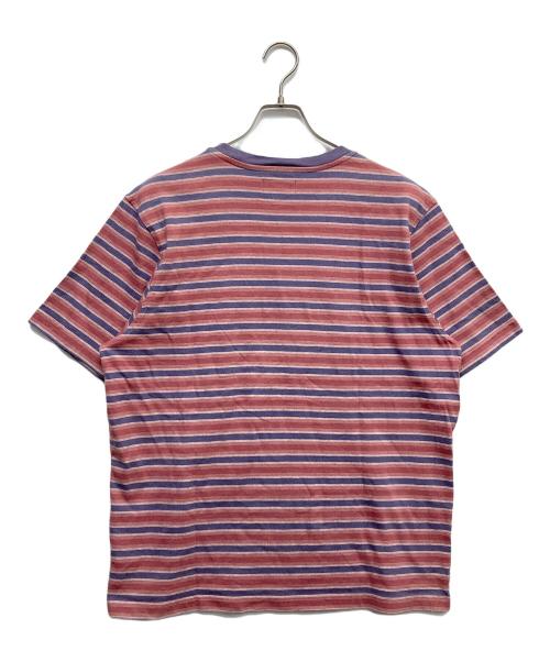 stussy（ステューシー）stussy (ステューシー) プリントTシャツ レッド サイズ:Mの古着・服飾アイテム