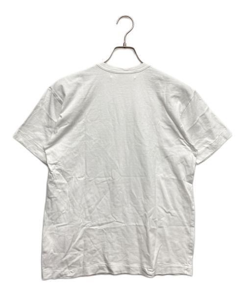 PLAY COMME des GARCONS（プレイコムデギャルソン）PLAY COMME des GARCONS (プレイコムデギャルソン) プリントTシャツ ホワイト サイズ:Lの古着・服飾アイテム