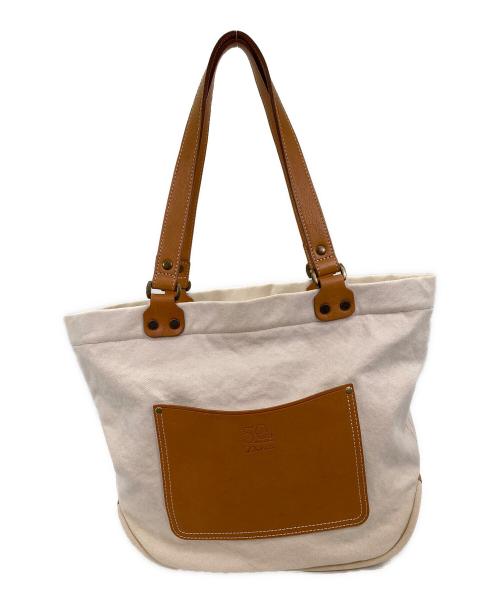 DAKOTA（ダコタ）DAKOTA (ダコタ) キャンバストートバッグ ベージュの古着・服飾アイテム
