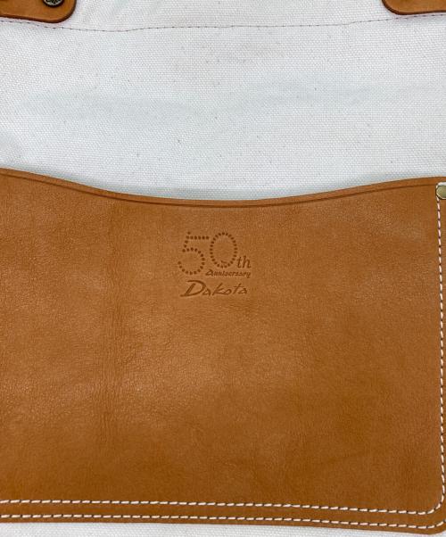 DAKOTA（ダコタ）DAKOTA (ダコタ) キャンバストートバッグ ベージュの古着・服飾アイテム