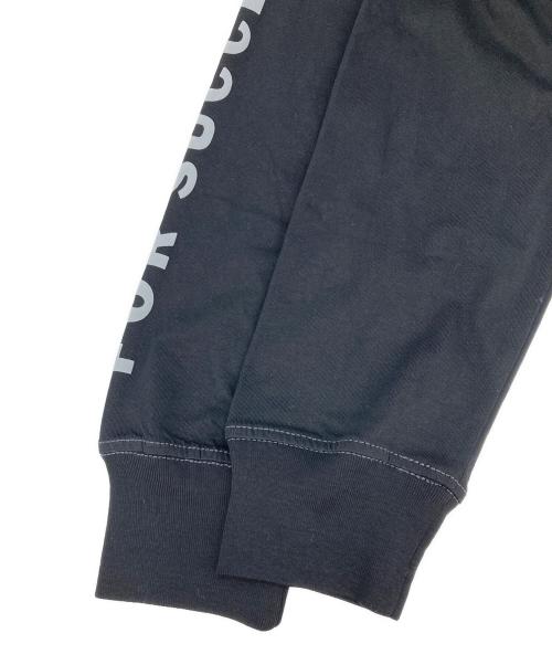 DIESEL（ディーゼル）DIESEL (ディーゼル) ロングスリーブプリントカットソー ブラック サイズ:Mの古着・服飾アイテム