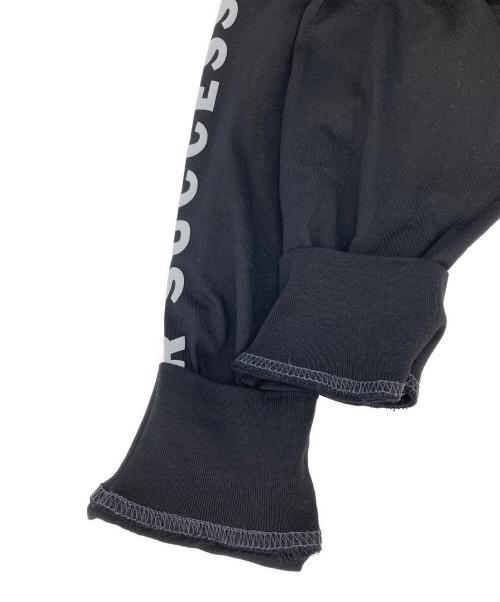 DIESEL（ディーゼル）DIESEL (ディーゼル) ロングスリーブプリントカットソー ブラック サイズ:Mの古着・服飾アイテム