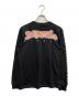DIESEL (ディーゼル) ロングスリーブプリントカットソー ブラック サイズ:M：8000円