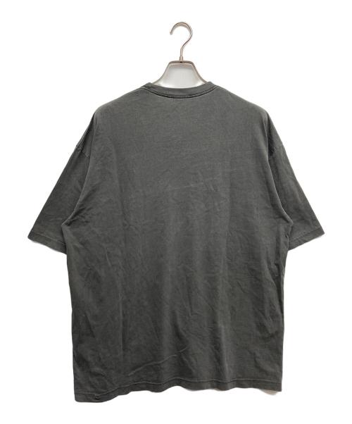 BALENCIAGA（バレンシアガ）BALENCIAGA (バレンシアガ) パリヴィンテージプリント オーバーサイズ Tシャツ グレー サイズ:Mの古着・服飾アイテム
