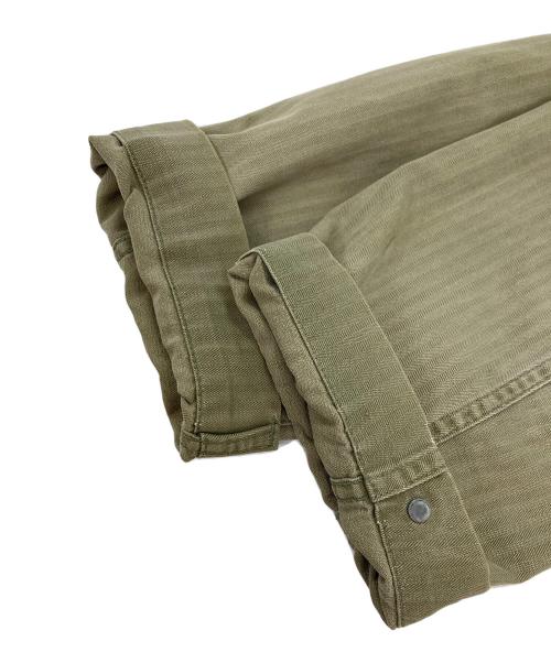 US ARMY（ユーエスアーミー）US ARMY (ユーエスアーミー) HBTヘリンボーンジャケット カーキ サイズ:記載無の古着・服飾アイテム