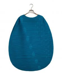 PLEATS PLEASE（プリーツプリーズ）の古着「ORBIT トップス」｜ブルー