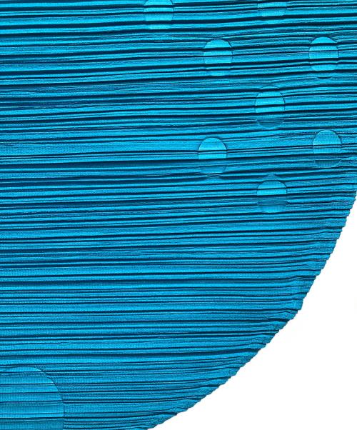 PLEATS PLEASE（プリーツプリーズ）PLEATS PLEASE (プリーツプリーズ) ORBIT トップス ブルー サイズ:FREEの古着・服飾アイテム