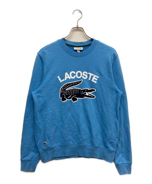 LACOSTE（ラコステ）LACOSTE (ラコステ) クルーネックスウェット ブルー サイズ:Mの古着・服飾アイテム